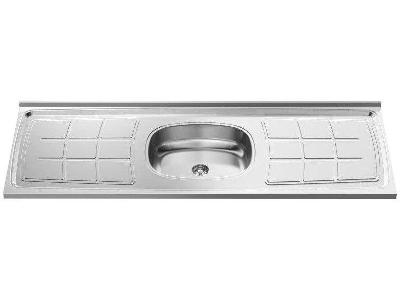 Pia de Cozinha Inox 160x53cm