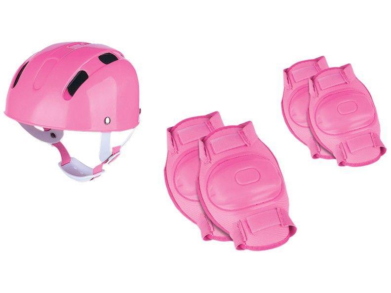 Kit Patins Infantil in Line Fênix Rosa - 2