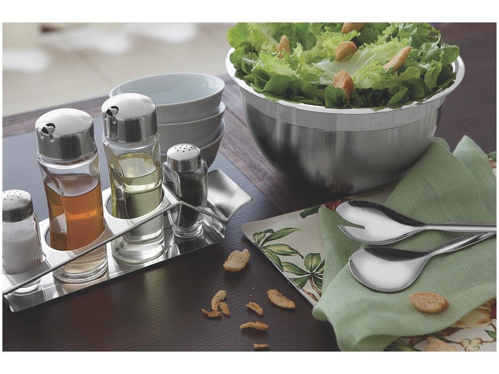 Jogo de Talheres para Salada Tramontina Inox - 3
