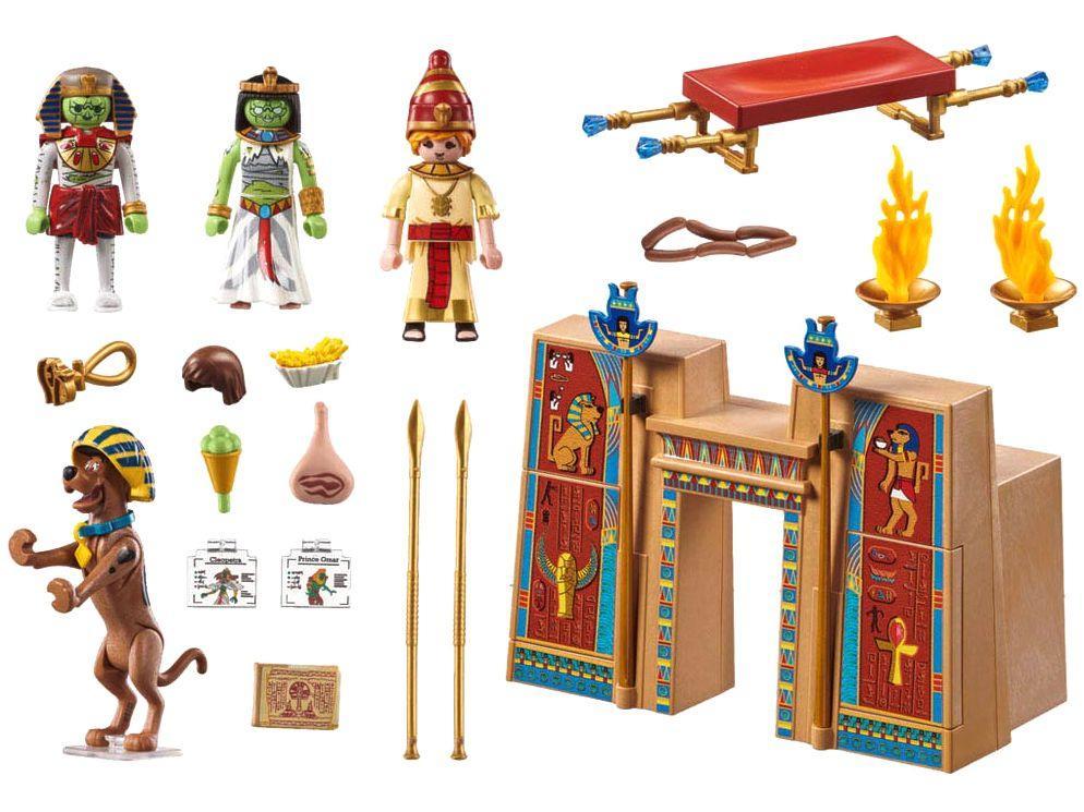 Playmobil Scooby-Doo! Aventura no Egito 71 Peças - 2