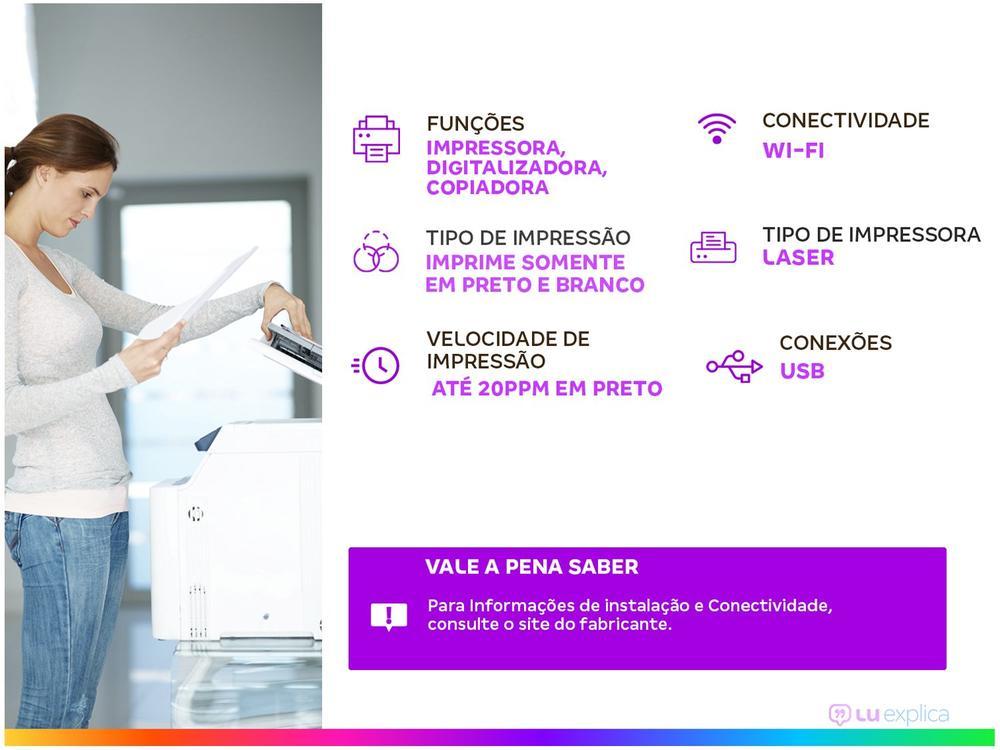 Impressora Multifuncional HP Laser 135W - 2
