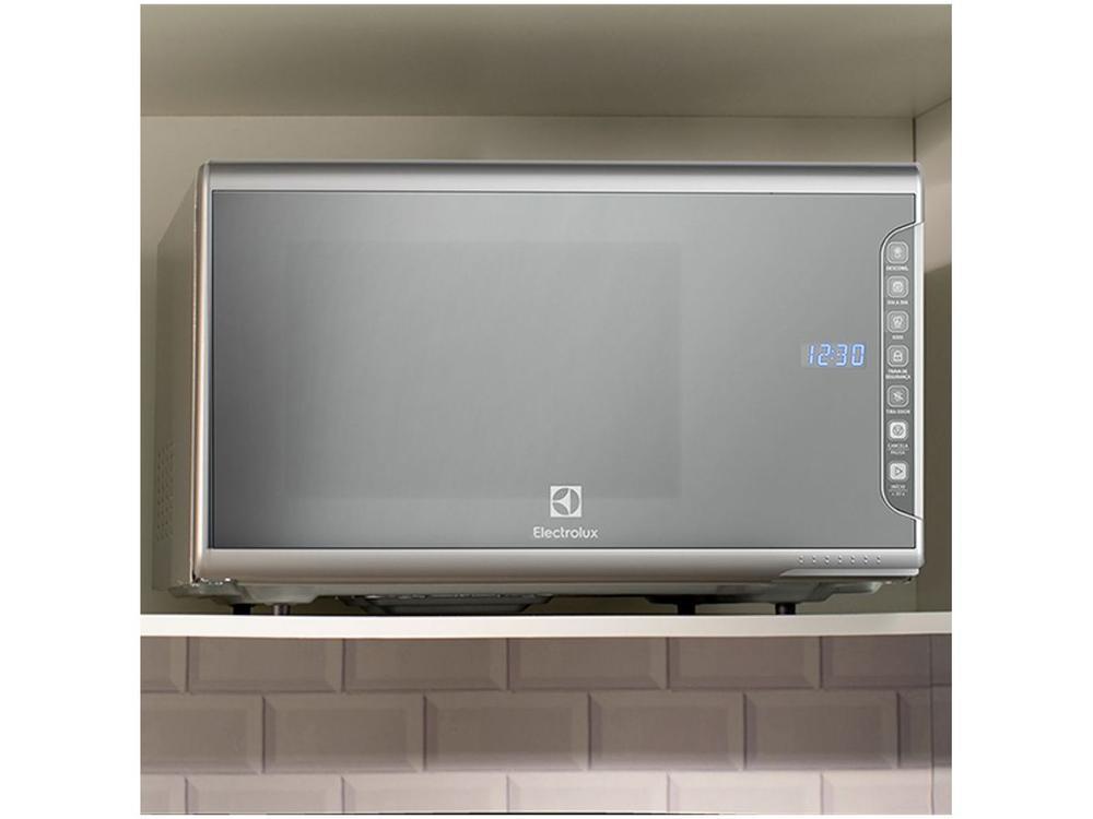 Micro-ondas Electrolux 31L Cinza Espelhado Função Tira Odor - 16