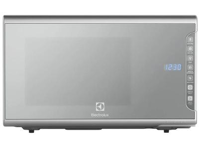 Micro-ondas Electrolux 31L Cinza Espelhado Função Tira Odor