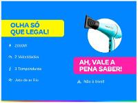 Secador de Cabelo Taiff Style Azul Tiffany 2000W - 2