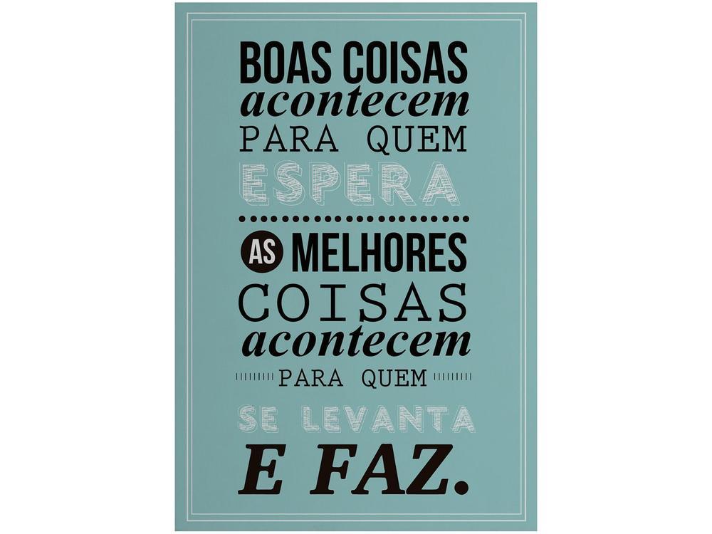 Placa Decorativa MDF Boas Coisas 20x29cm - 1