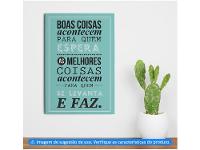 Placa Decorativa MDF Boas Coisas 20x29cm - 2