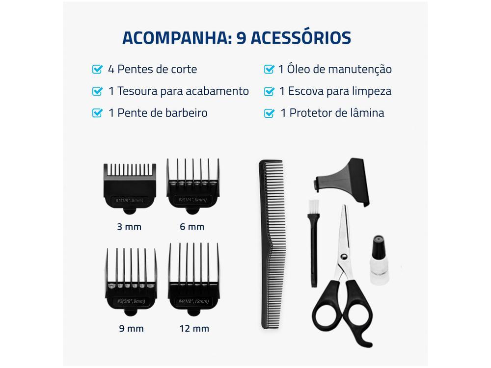 Cortador de Cabelo Mondial Classic Pro - 4