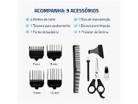 Cortador de Cabelo Mondial Classic Pro