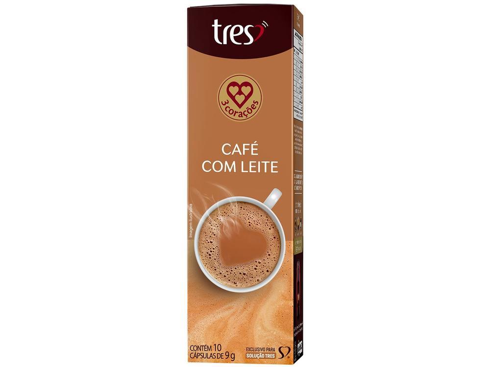 Cápsula de Café com Leite TRES 3 Corações - 1