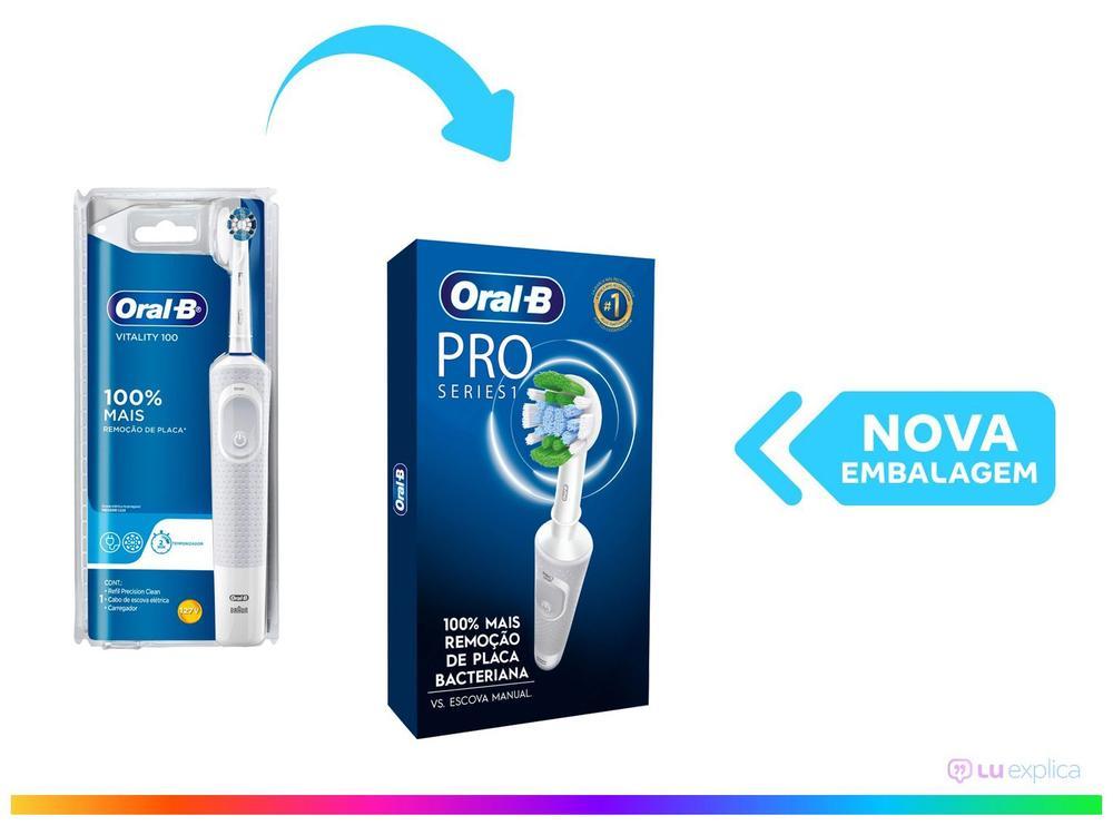 Escova de Dente Elétrica Oral-B PRO Series 1 Branca - 3
