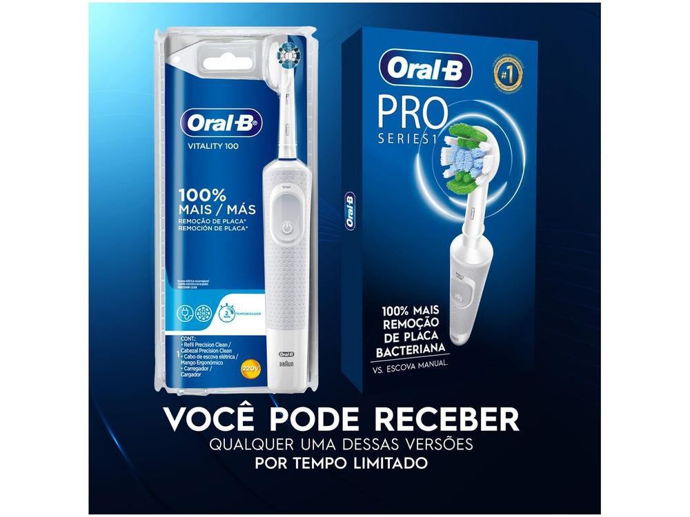 Escova de Dente Elétrica Oral-B PRO Series 1 Branca - 4