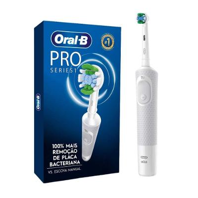 Escova de Dente Elétrica Oral-B PRO Series 1 Branca Recarregável