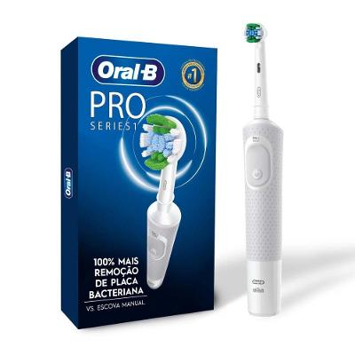 Escova de Dente Elétrica Oral-B PRO Series 1 Branca Recarregável