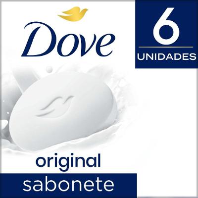 Sabonete em Barra Dove Original 90 g 6 Unidades