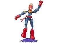Boneco Capitã Marvel Vingadores Bend and Flex - 1