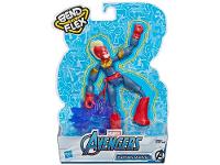 Boneco Capitã Marvel Vingadores Bend and Flex - 2