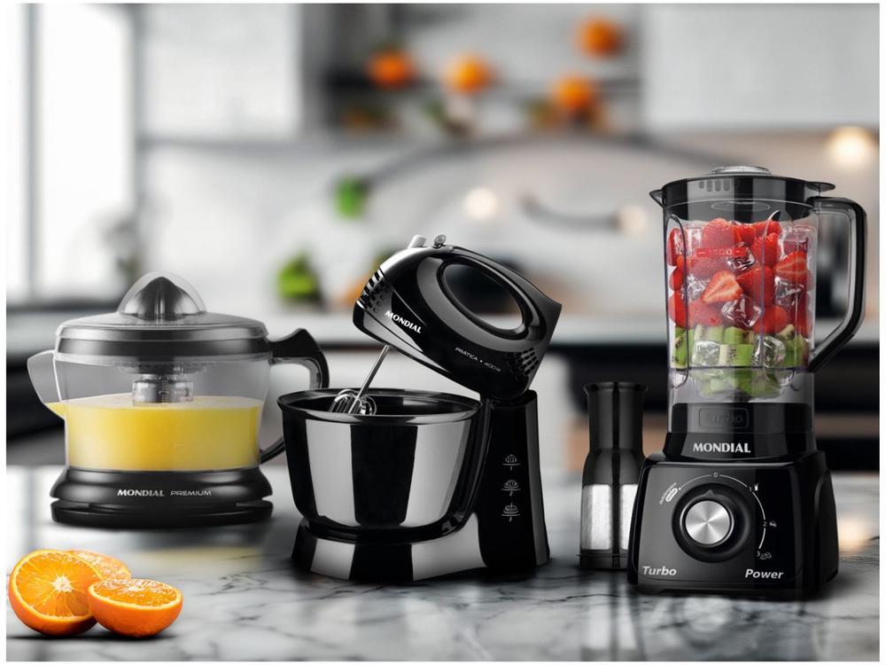 Kit KT-105-B Mondial com Liquidificador Batedeira - 2
