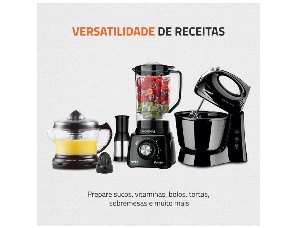 Kit KT-105-B Mondial com Liquidificador Batedeira - 3
