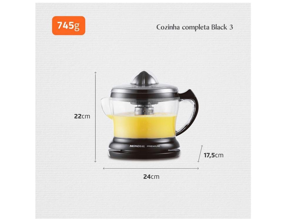 Kit KT-105-B Mondial com Liquidificador Batedeira - 7