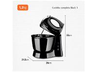 Kit KT-105-B Mondial com Liquidificador Batedeira - 9