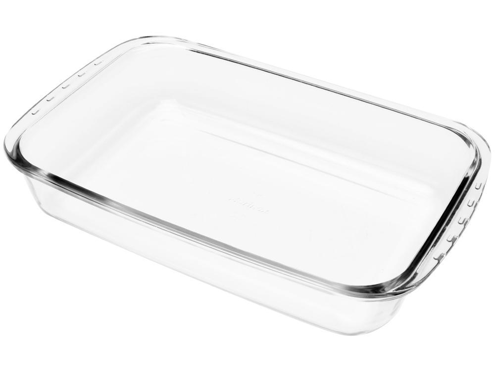 Lasanheira de Vidro Retangular 3,7L com Tampa - 3