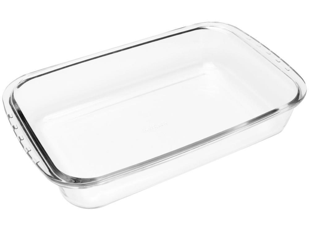 Lasanheira de Vidro Retangular 3,7L com Tampa - 4