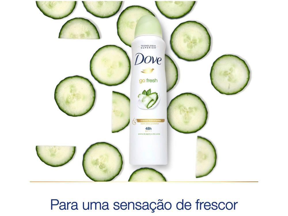 Desodorante Aerosol Dove Fresh Care Pepino e Chá Verde 150ml - 16