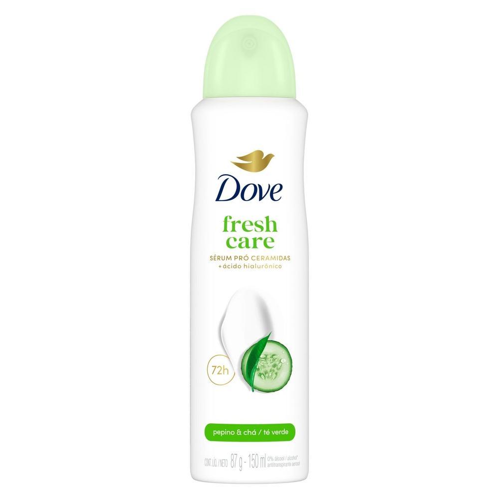Desodorante Aerosol Dove Fresh Care Pepino e Chá Verde 150ml - 3