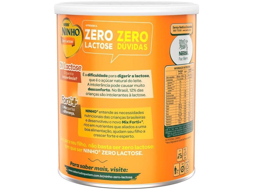 Composto Lácteo Ninho Forti+ Zero Lactose 700g - 12