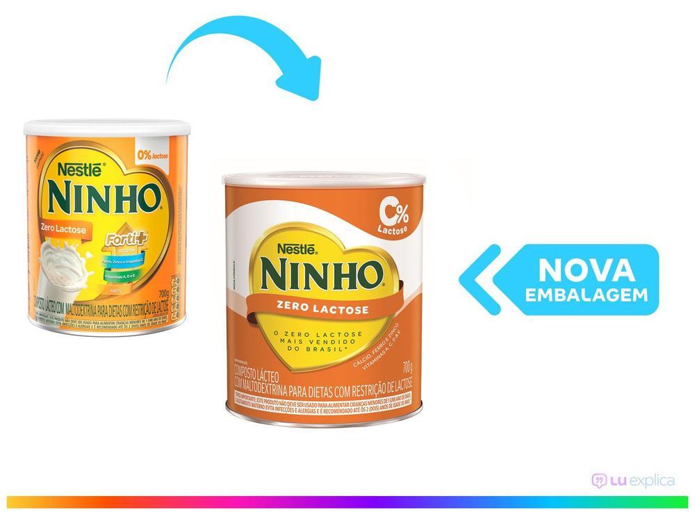 Composto Lácteo Ninho Forti+ Zero Lactose 700g - 2