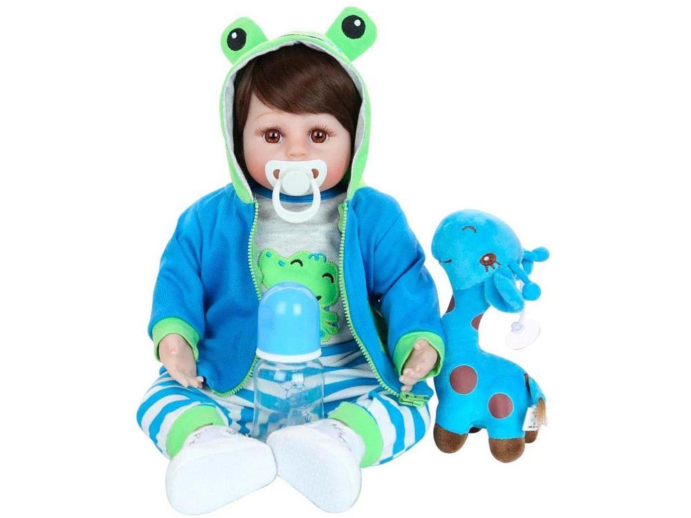Bebê Reborn David Laura Baby 45cm com Acessórios - 1