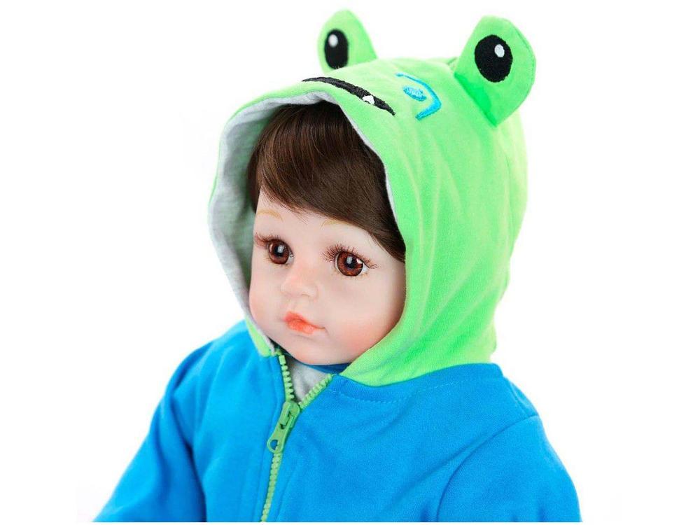 Bebê Reborn David Laura Baby 45cm com Acessórios - 5