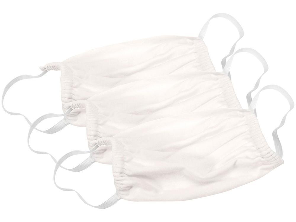 Máscara Lavável / Reutilizável Dupla Camada Pérola - 1