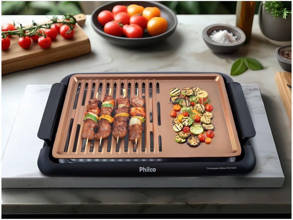 Churrasqueira Elétrica Philco PCQ1500D com Grelha - 3