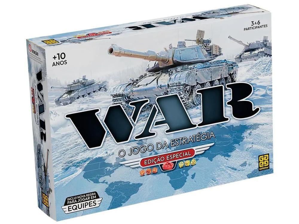 Jogo War de Tabuleiro O Jogo da Estratégia - 1