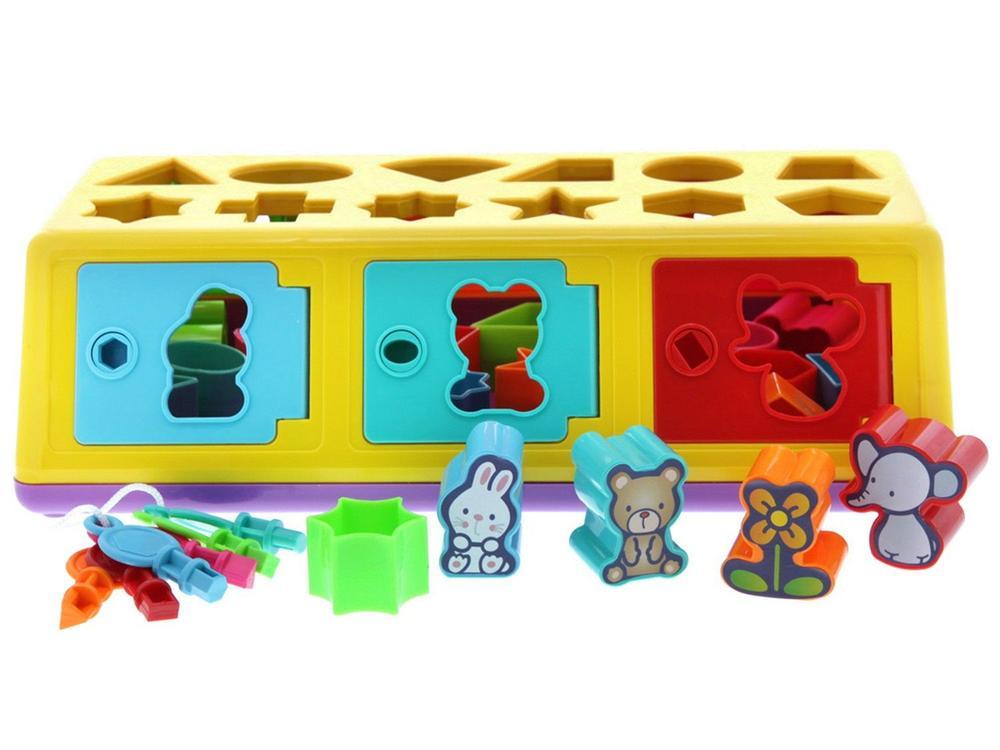 Caixa Encaixa 18 peças Estrela - 1