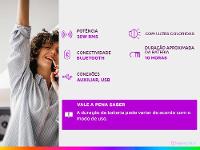 Mini Caixa de Som Pulse SP603 Bluetooth 30W - 2