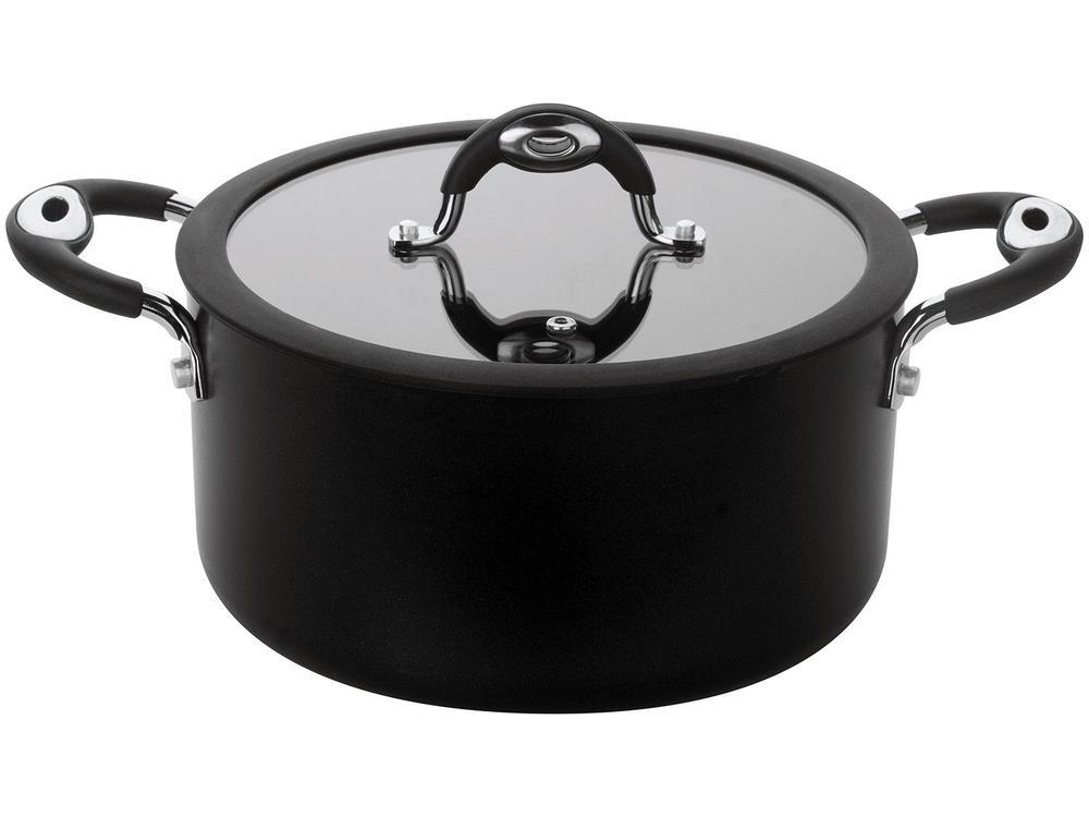 Caçarola Multiflon Antiaderente Preta 9,3L - 1