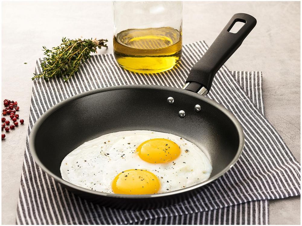 Frigideira Antiaderente Tramontina de Alumínio Loreto 20380016 Grafite 16cm - 2