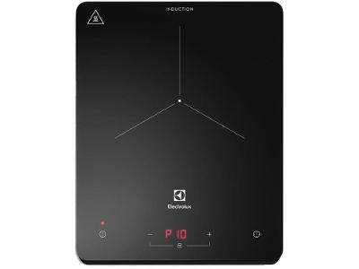 Cooktop 1 Boca Indução Electrolux Portátil Vitrocerâmico Preto Touch IE3TP