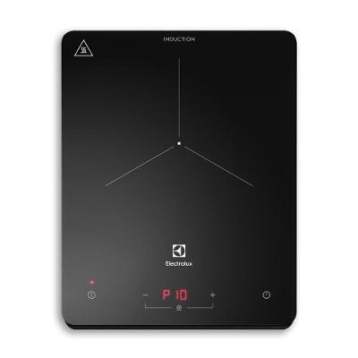 Cooktop 1 Boca Indução Electrolux Portátil Vitrocerâmico Preto Touch IE3TP