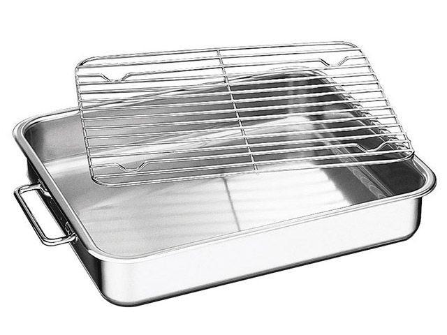 Assadeira Tramontina Retangular de Aço - 1