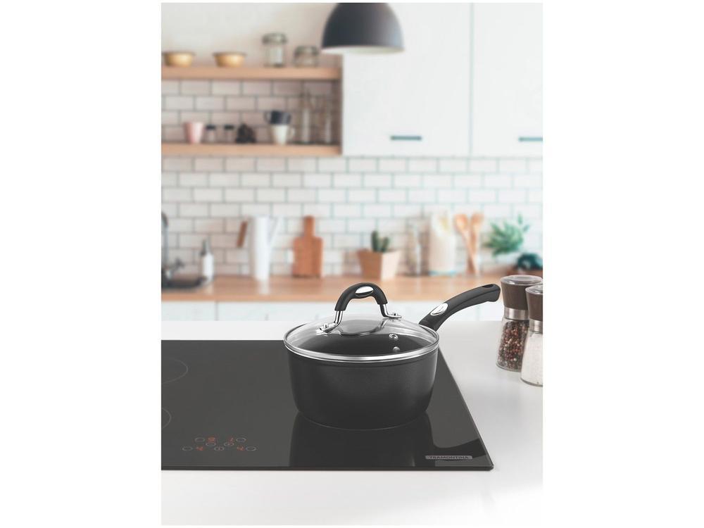 Panela Tramontina Antiaderente de Alumínio Preta - 2