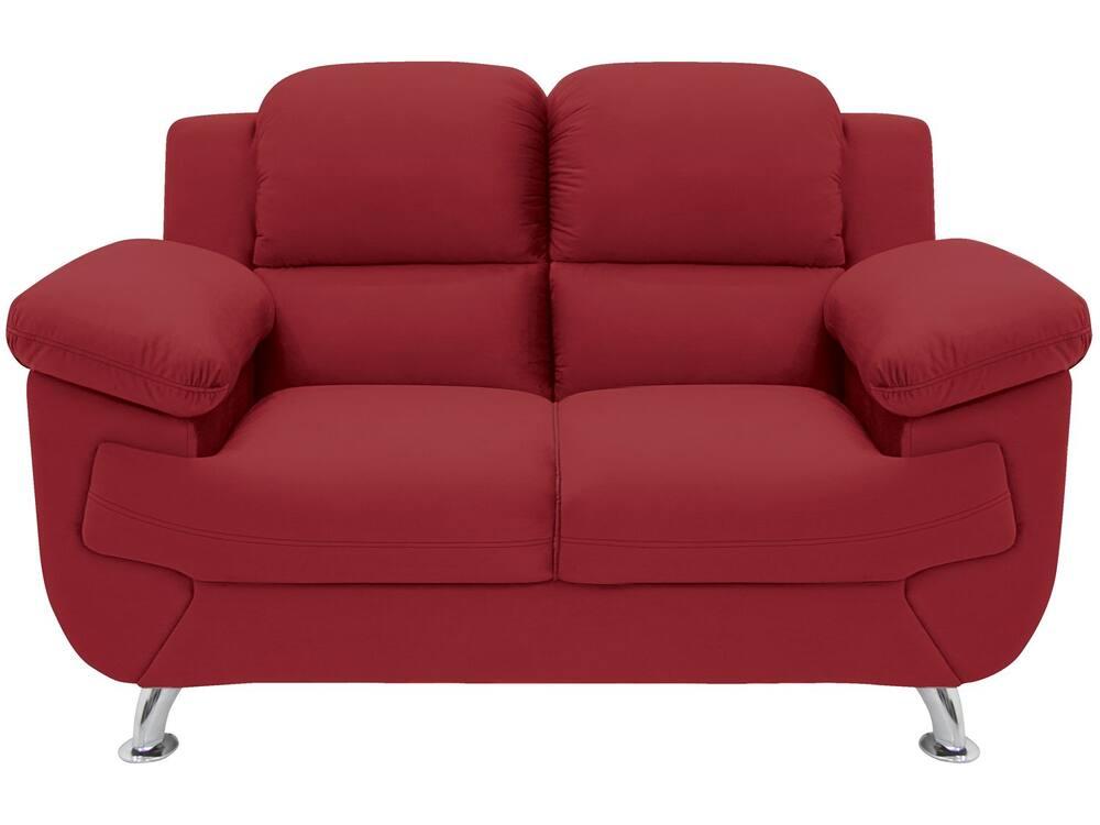 Sofá 2 Lugares Suede Spazium Linoforte - 5