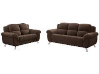 Conjunto de Sofás 2 e 3 Lugares Marselha Linoforte - 1