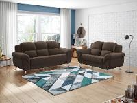 Conjunto de Sofás 2 e 3 Lugares Marselha Linoforte - 9