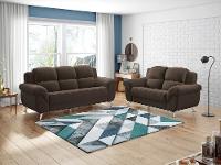 Conjunto de Sofás 2 e 3 Lugares Marselha Linoforte - 5