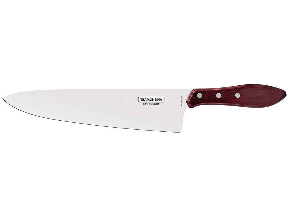 Faca para Carne Tramontina Inox 10” Polywood - 1