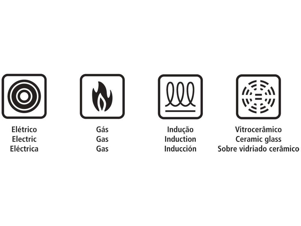 Caldeirão Tramontina Inox 1,4L 20cm com Tampa - 6