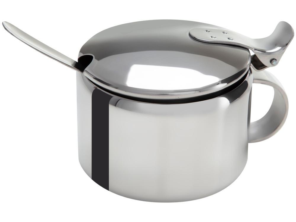 Jogo de Chá e Café 4 Peças Forma Inox Tavola - 7